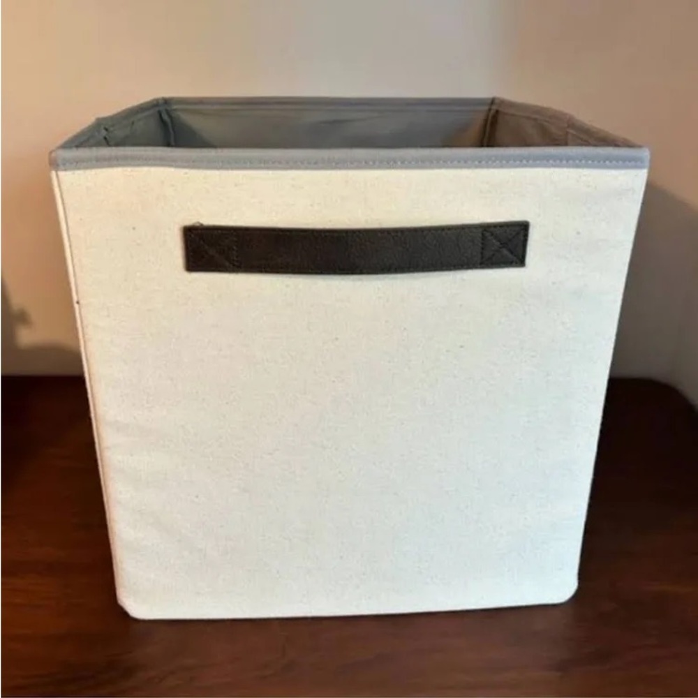 Thirty-One Gray and Tan Storage Box